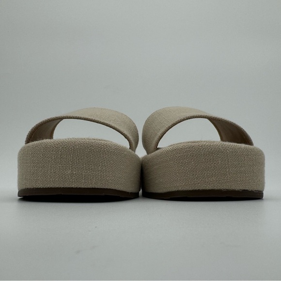 New Schutz Yara Platform Sandals Beige - Picture 3 of 11